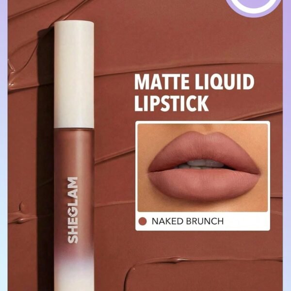 SHEGLAM Lipstick Liquid Matte Allure - Naked Brunch – Lipstick in Egypt