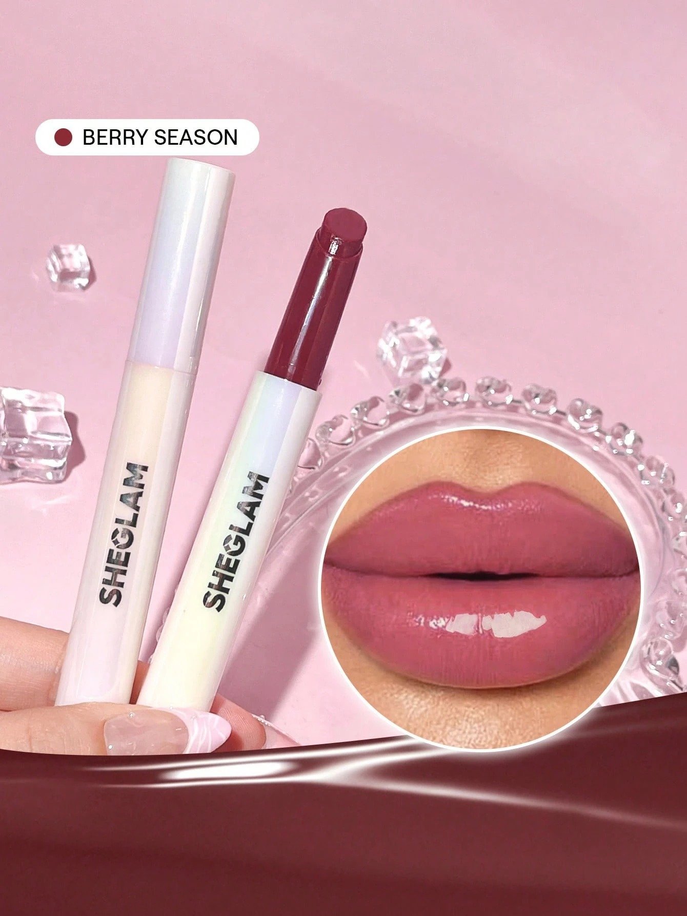 Lip Plumper Pout Perfect Shine - Berry Season SHEGLAM Lip Plumper Pout Perfect Shine - Berry Season – Lipstick in Egypt