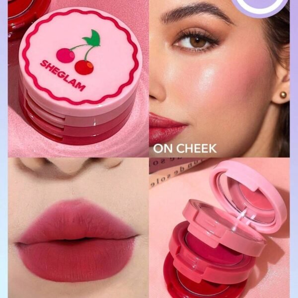 Cheek & Lip Cream Stack Very Cherry