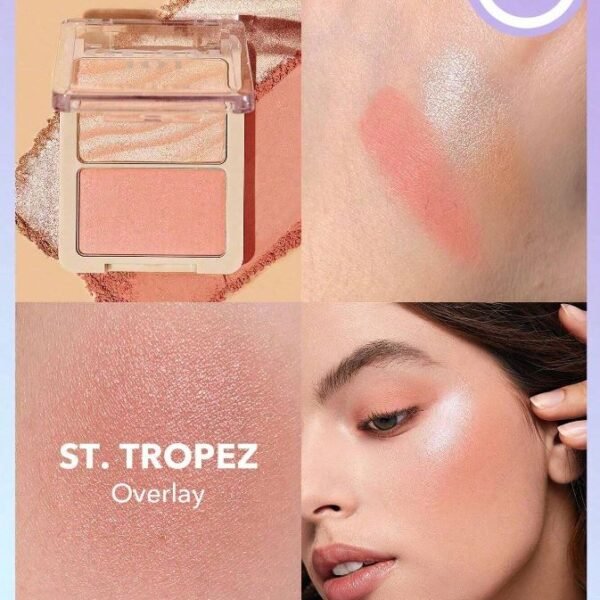 Blush & Highlighter Duo Hybrid - St. Tropez