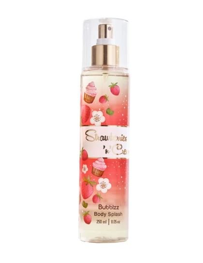 BUBBLZZ Strawberries N Cream Body Splash 250ml – Fragrance in Egypt