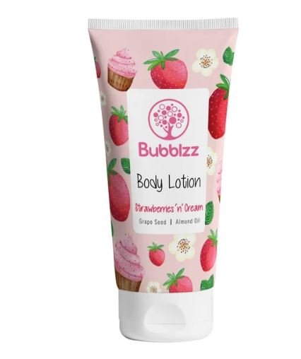 BUBBLZZ Strawberries N Cream Ultra Rich Body Lotion 150gm – Fragrance in Egypt