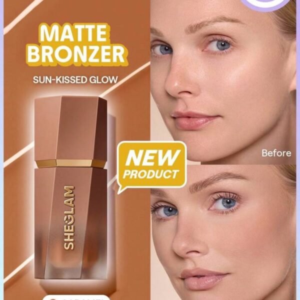 SHEGLAM Sun Beam Matte Liquid Bronzer - Caramel – Highlighter & Contour in Egypt