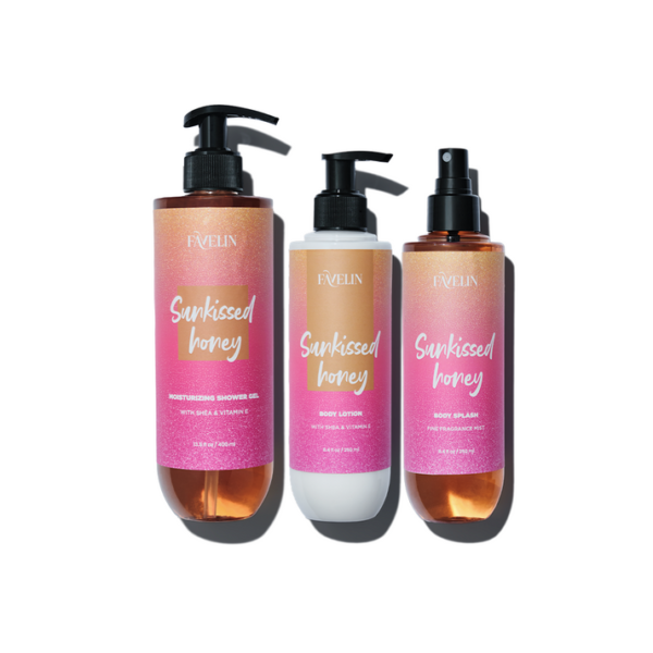 FAVELIN Pamper Pack Essential - Sunkissed Honey – Fragrance in Egypt