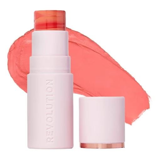 REVOLUTION Blush Stick Skin Silk - Sunkissed Apricot – Blusher in Egypt