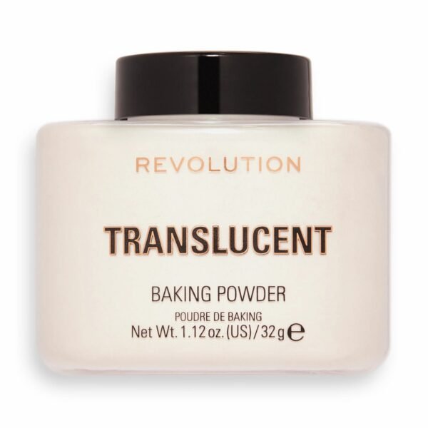 REVOLUTION Loose Baking Powder Translucent 32G – Loose powder in Egypt