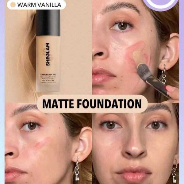 SHEGLAM Foundation Matte Complexion Pro - Warm Vanilla – Foundation in Egypt