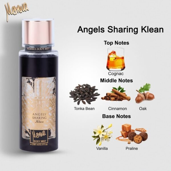 Angels Sharing Klaen Body Mist 250ml
