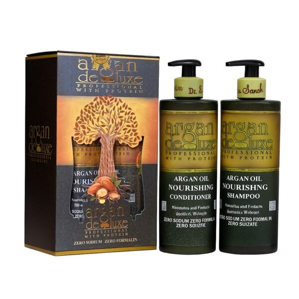 Argan Deluxe Shampo 500ML + Conditioner 500ML