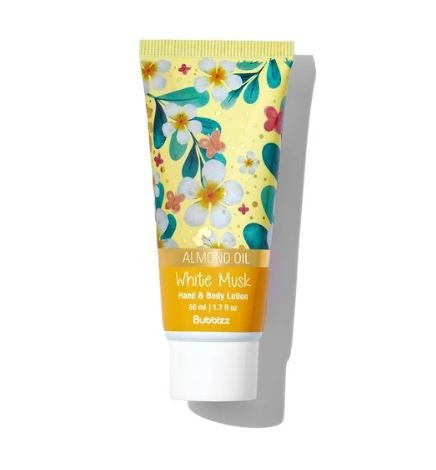 BUBBLZZ White Musk Travel Size Hand & Body Lotion 50ml – Fragrance in Egypt