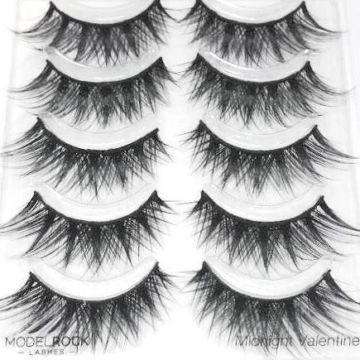 MODEL ROCK (PRO Pack) Midnight valentine Double Layered – Lashes in Egypt