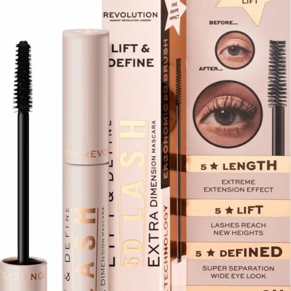 REVOLUTION Mascara Lift & Define 5D Lash – Mascara in Egypt