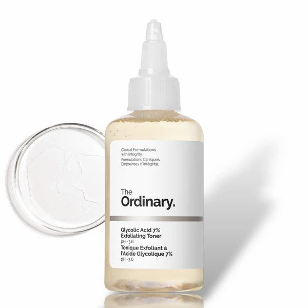 THE ORDINARY Glycolic Acid 7% Exfoliating Toner - 240ML – Skin Care in Egypt