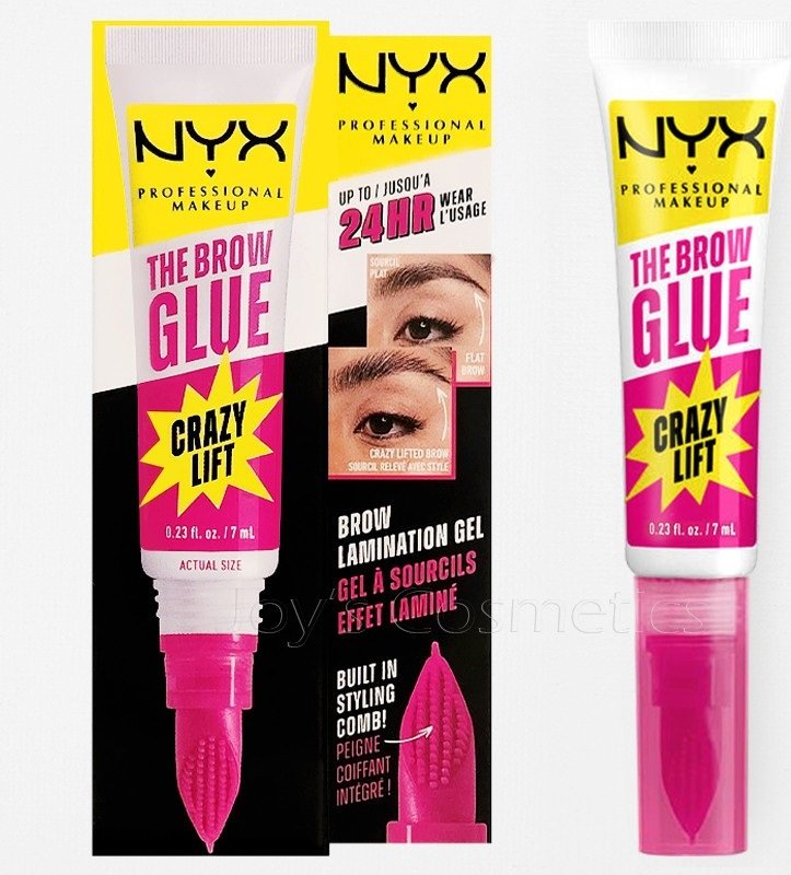 The Brow Glue Crazy Lift Brow Lamination Gel NYX The Brow Glue Crazy Lift Brow Lamination Gel – Brows in Egypt
