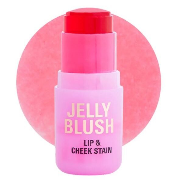 Lip & Cheek Jelly Tint - Strawberry Pink