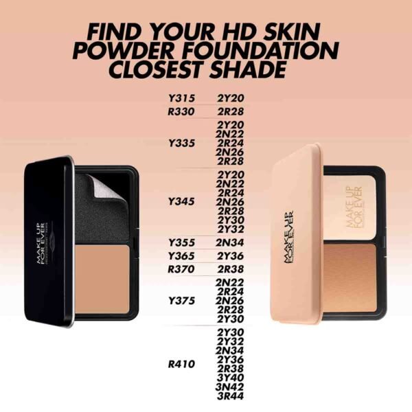 Make Up For Ever HD Skin Powder Foundation - 2N34 - Honey – authentic in Egypt
