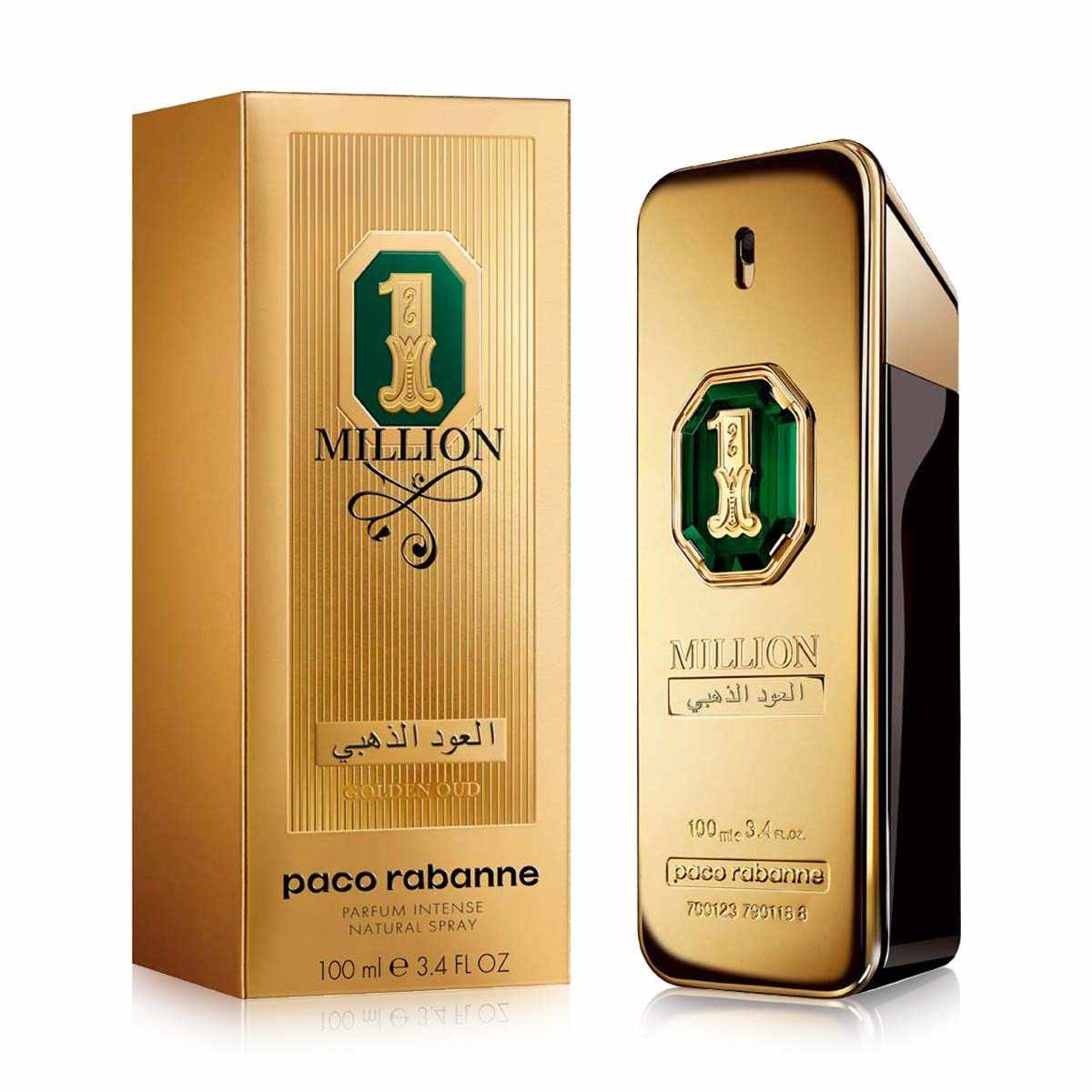 1 Million Golden Oud Parfum Intense - 100ml Rabanne 1 Million Golden Oud Parfum Intense - 100ml – authentic in Egypt
