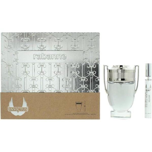 Rabanne Invictus EDT 100ml + Miniature 10ml – authentic in Egypt