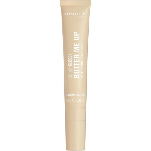 Rimmel Oh My Gloss Butter Me Up Lip Butter Balm 001 Vanilla Frost 15ml – authentic in Egypt