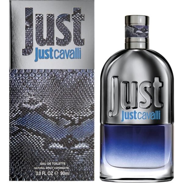Roberto Cavalli JUST CAVALLI NEW FLANKER FOR HIM 90ML – authentic in Egypt
