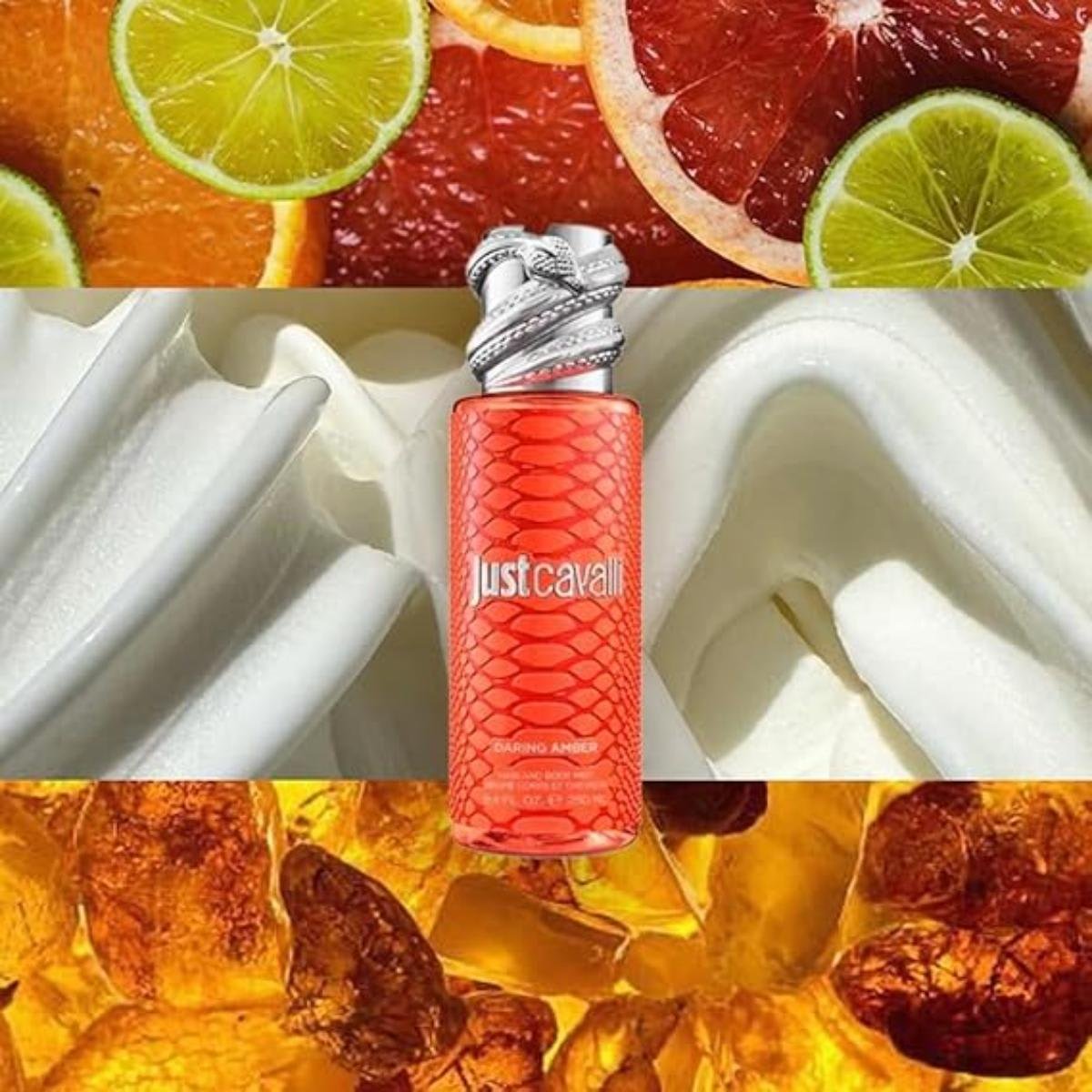 Just/Hair&Body Mist Daring Amber 250Ml Roberto Cavalli Just/Hair&Body Mist Daring Amber 250Ml – authentic in Egypt