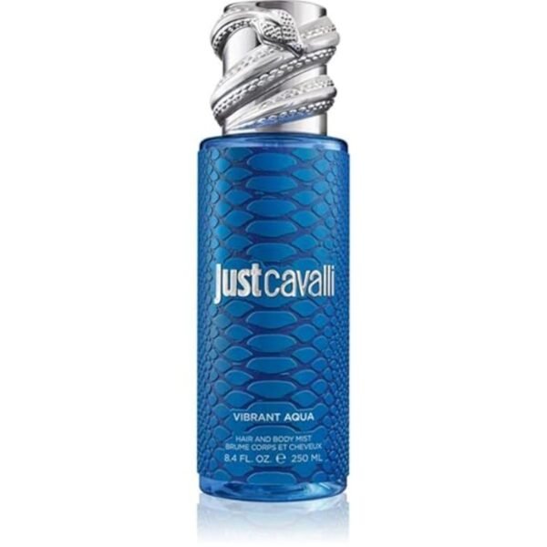 Roberto Cavalli Just/Hair&Body Mist Vibrant Aqua 250Ml – authentic in Egypt