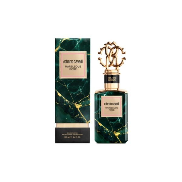 Roberto Cavalli Gold Marbleous Rose – authentic in Egypt