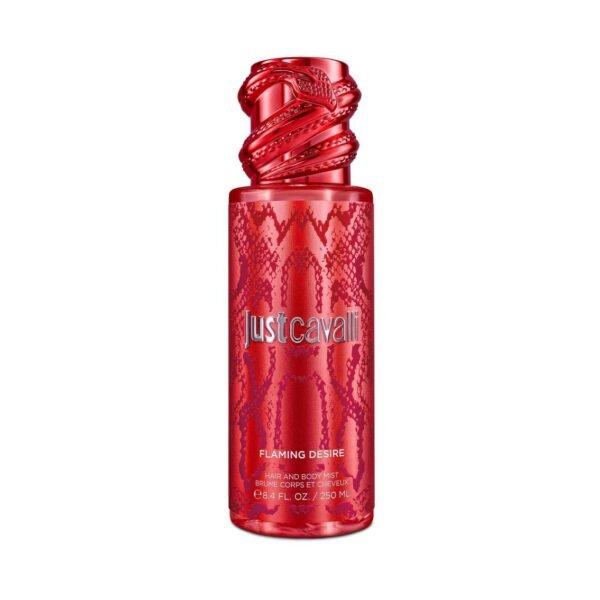 Roberto Cavalli JUST CAVALLI HAIR & BODY MIST FLAMING DESIRE 250ML – authentic in Egypt