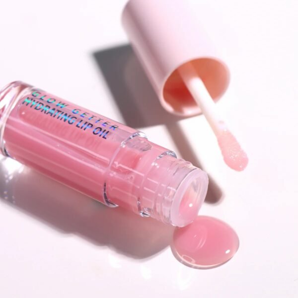 MOIRA Lip Oil Glow Getter Hydrating (009, Bubble Pink) – Lipstick in Egypt – view 2