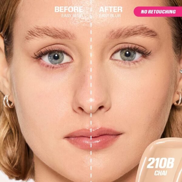 HUDA BEAUTY Foundation Natural Airbrush Easy Blur - 210B Chai – Foundation in Egypt – view 2