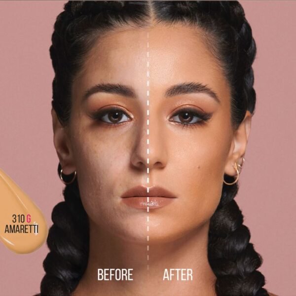 HUDA BEAUTY FauxFilter Foundation Luminous Matte 310G Amaretti – Foundation in Egypt – view 2