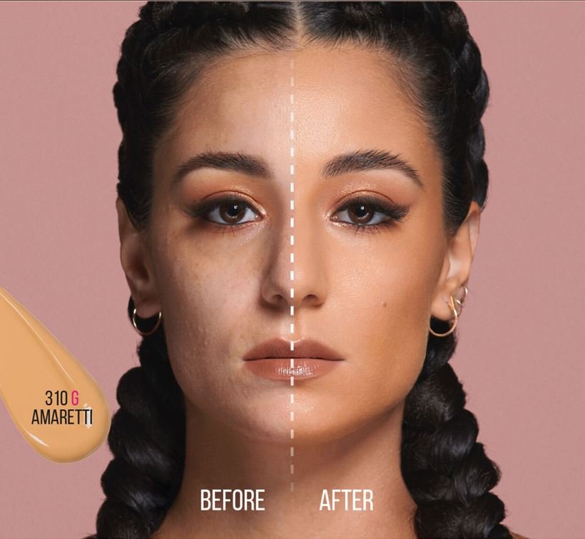 FauxFilter Foundation Luminous Matte 310G Amaretti HUDA BEAUTY FauxFilter Foundation Luminous Matte 310G Amaretti – Foundation in Egypt – view 2