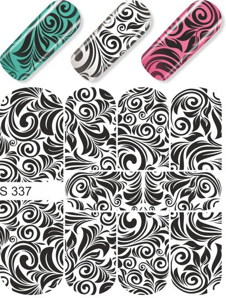 MAGENTA NAILS Nail Sticker S337 – Nails in Egypt – view 2