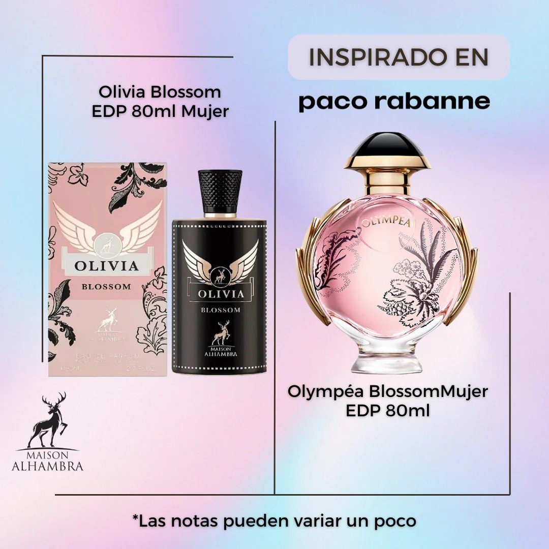 Maison Alhambra Oliva Blossom EDP 80ML LATTAFA Maison Alhambra Oliva Blossom EDP 80ML – Women in Egypt – view 2