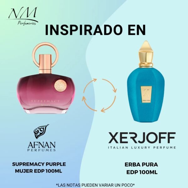 Afnan Supremacy Purple Ladies EDP 100ML
