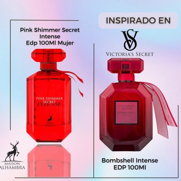 LATTAFA Maison Alhambra Pink Shimmer Secret Intense EDP 100ML – Women in Egypt – view 2