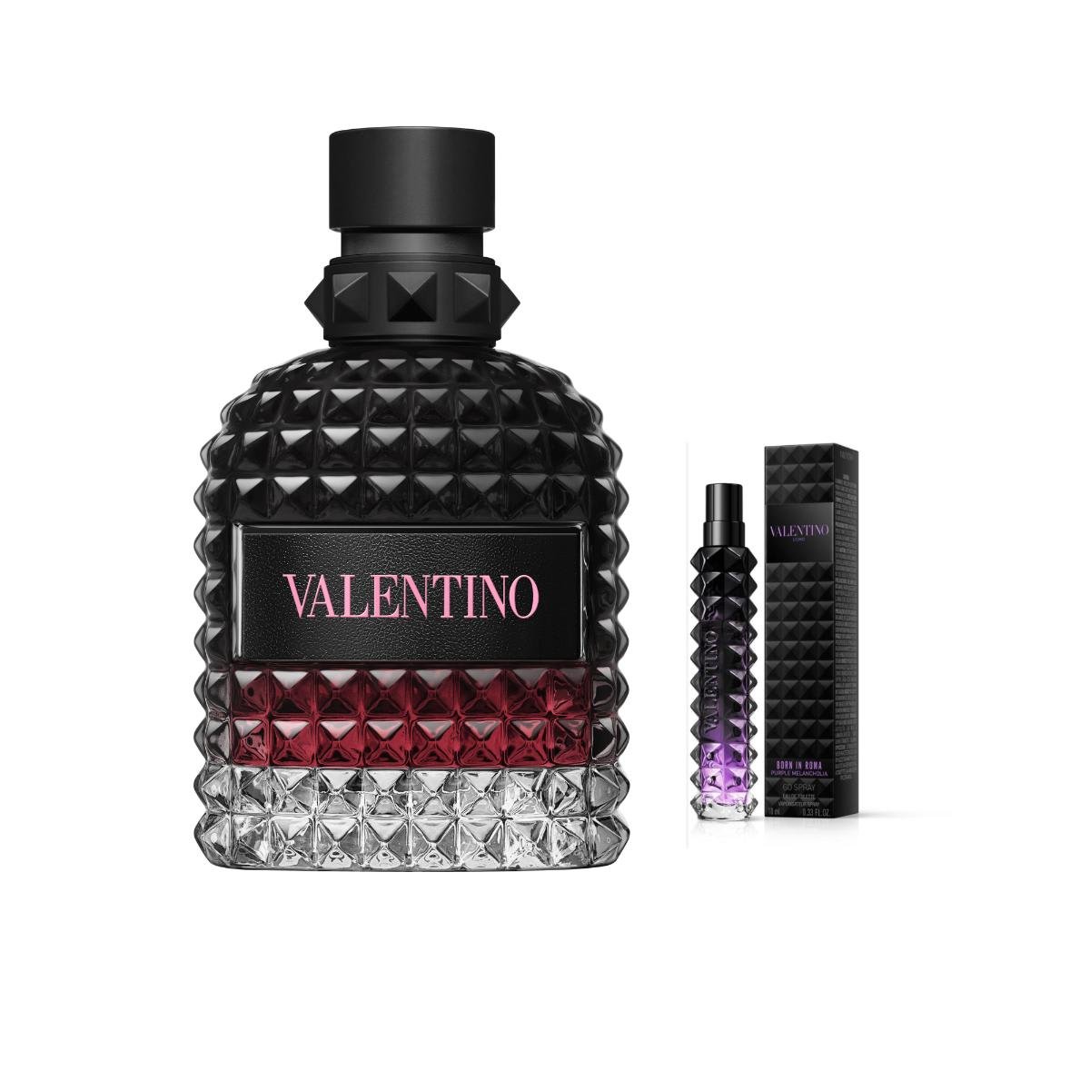 Born In Roma Uomo Intense 100 ml + 10ML Born In Roma Purple Uomo Valentino Born In Roma Uomo Intense 100 ml + 10ML Born In Roma Purple Uomo – authentic in Egypt