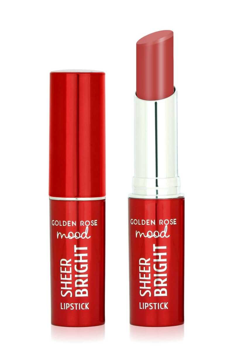 Lipstick Mood Sheer Bright 102 Peach Bliss GOLDEN ROSE Lipstick Mood Sheer Bright 102 Peach Bliss – Lipstick in Egypt