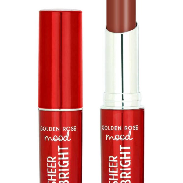 GOLDEN ROSE Lipstick Mood Sheer Bright 105 Hazelnut – Lipstick in Egypt