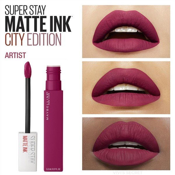 Maybelline LIP Superstay Matte Ink 120 Artist – Lipstick in Egypt