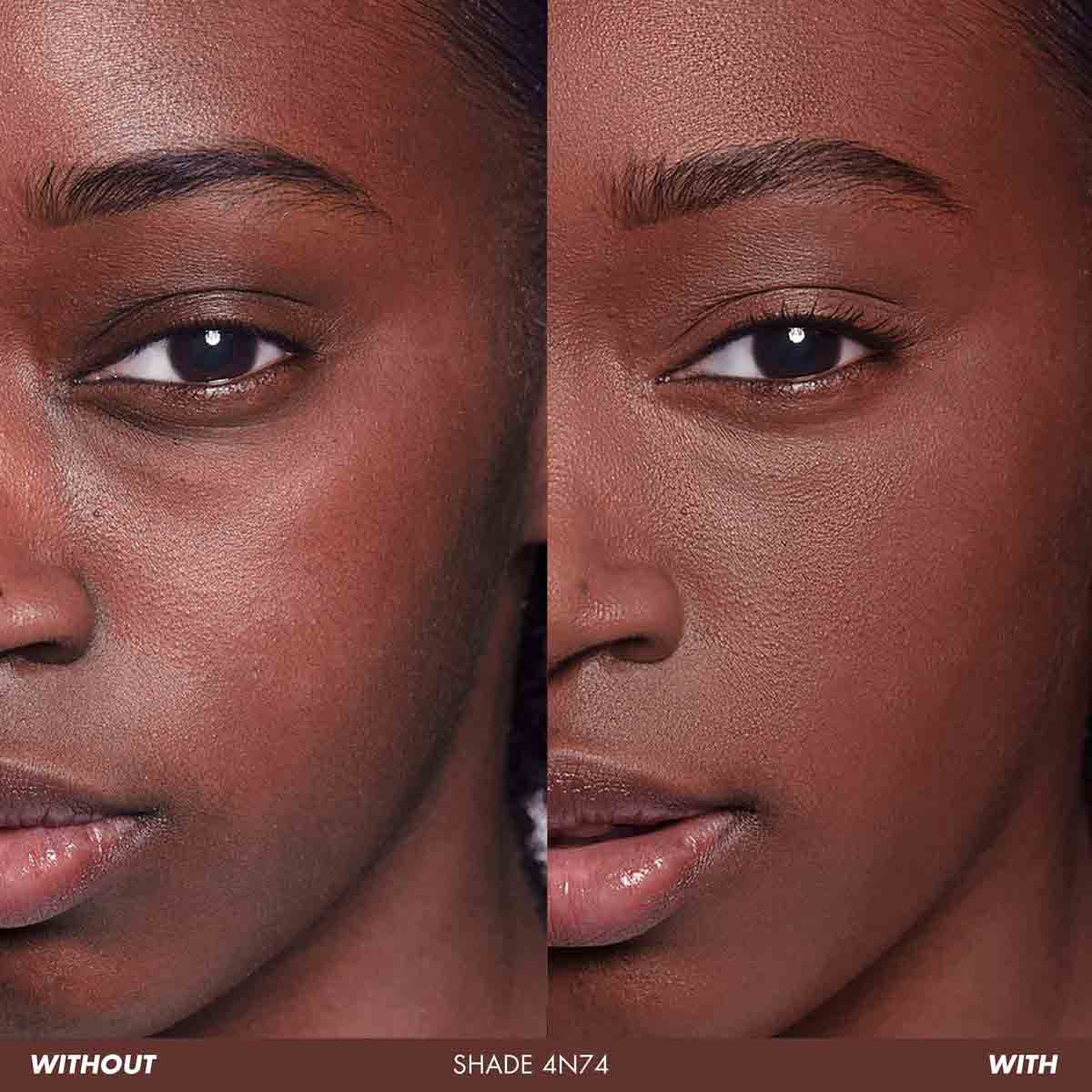 HD Skin Foundation - 4N74 - Cocoa Make Up For Ever HD Skin Foundation - 4N74 - Cocoa – authentic in Egypt