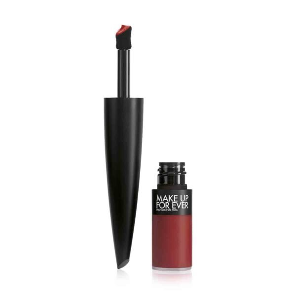 Make Up For Ever Rouge Artist Forever Matte - 409 - CONSTANTLY ON FIRE - Iconic Bright Red – authentic in Egypt