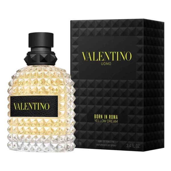 Valentino Uomo Born in Roma Yellow Dream Eau De Toilette - 100ml – authentic in Egypt