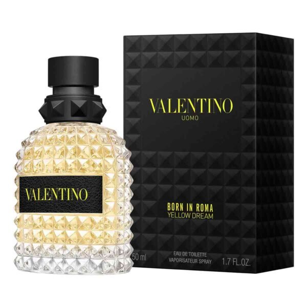 Valentino Uomo Born in Roma Yellow Dream Eau De Toilette - 50ml – authentic in Egypt