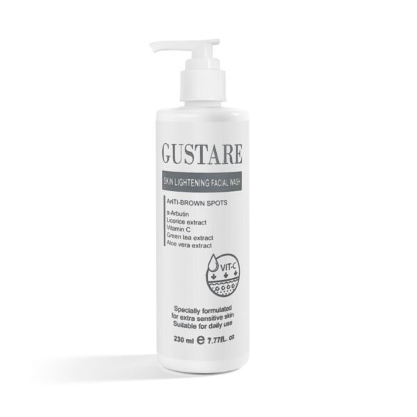 Gustare Gustare lightening facial wash – authentic in Egypt