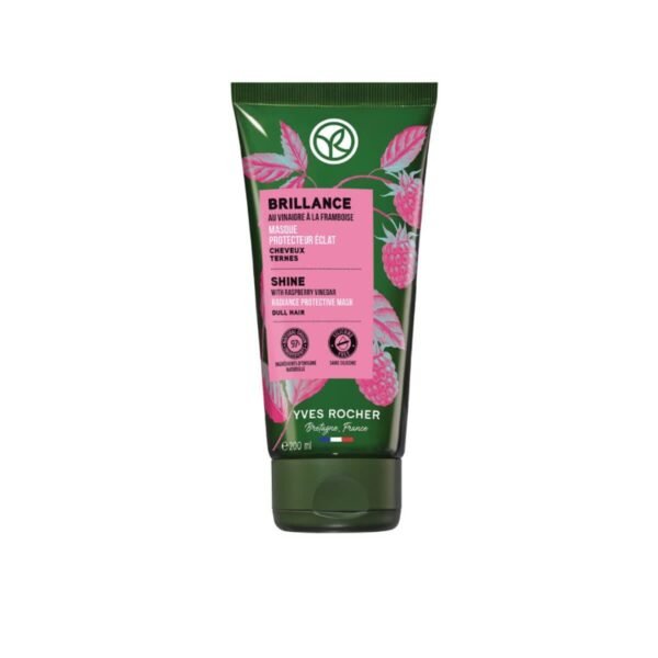 yves rocher Radiance Protective Mask with Raspberry Vinegar for Dull hair – authentic in Egypt