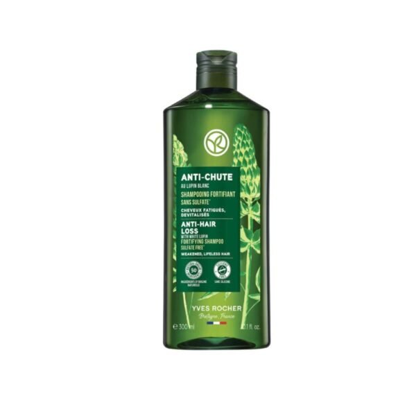 yves rocher Anti-Hair Loss Shampoo With White Lupin-Sulfate Free – authentic in Egypt