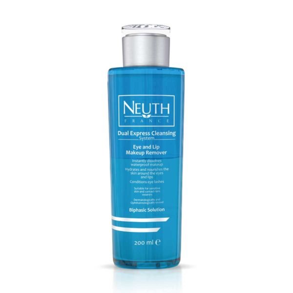 Neuth France Dual Express Cleansing System Eye and Lip Makeup Remover 200ml – authentic in Egypt