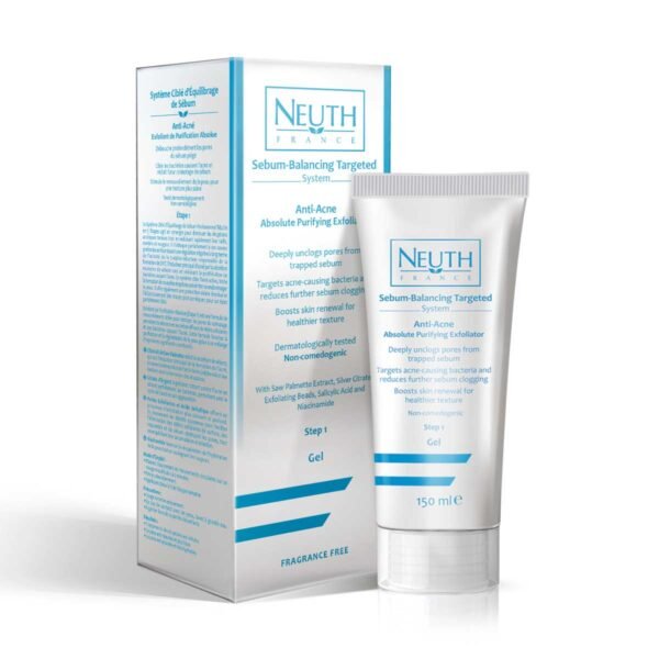 Neuth France Anti-Acne Absolute Purifying Exfoliator 150ml (Acne-Prone Skin) – authentic in Egypt