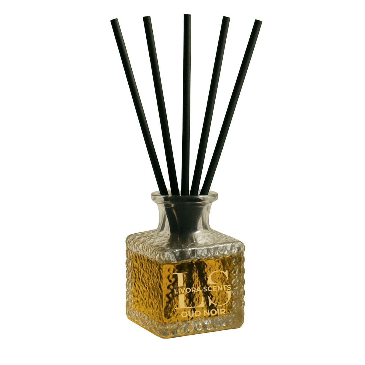 Oud Noir Reed Diffuser 50 ml livora scents Oud Noir Reed Diffuser 50 ml – authentic in Egypt